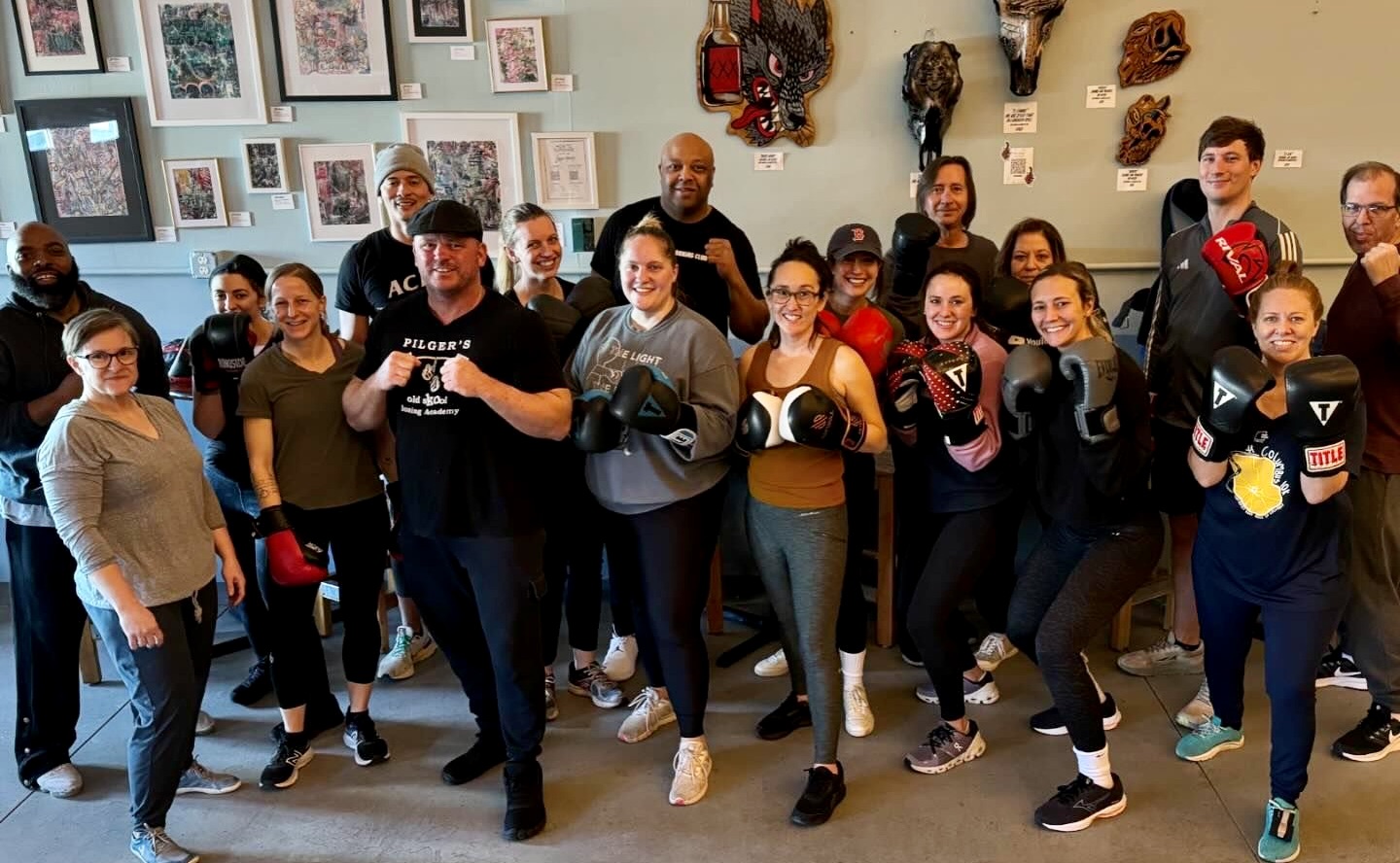 Thunderwing Brewing Boxing Attendees